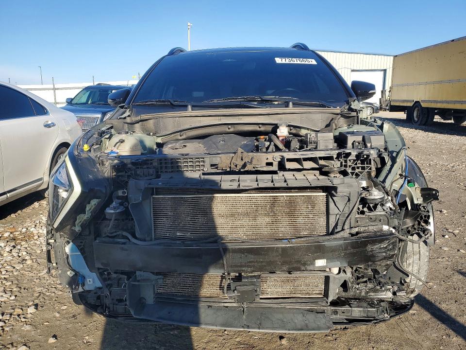 2023 Kia Sportage VIN 5XYK7CAF6PG025773 COPART salvage auction — FRONT END, Il - Salvage Certificate, sold $6,200 on 2026-07-22 (photo 5)