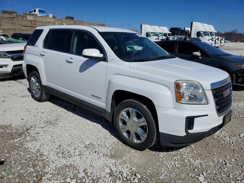 2017 Gmc Terrain VIN 2GKALMEK8H6344079 COPART salvage auction — NORMAL WEAR, Oh - Certificate Of Title, sold $325 on 2026-07-02 (photo 4)