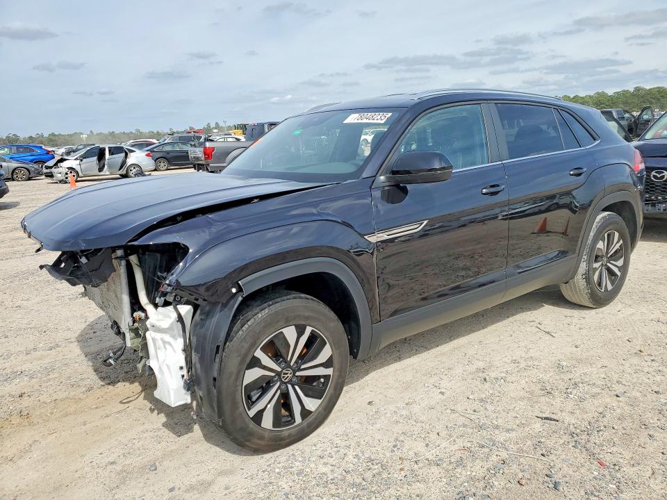 2024 Volkswagen Atlas VIN 1V2DE2CA7RC234892 COPART salvage auction — FRONT END, Fl - Cert Of Title Slvg Rebuildable, sold $8,900 on 2026-07-28 (photo 1)