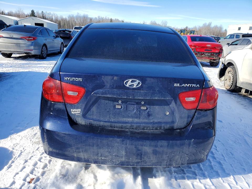 2009 Hyundai Elantra VIN KMHDU45D09U771391 COPART salvage auction — ROOF, ON - PERMIT SALVAGE, sold $200 on 2026-07-09 (photo 6)