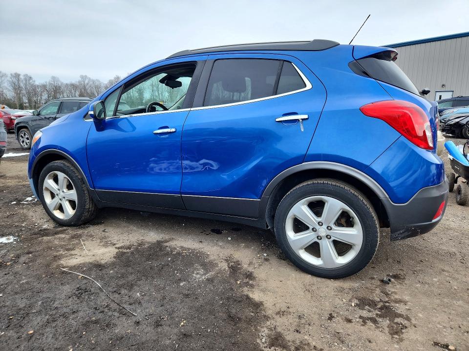 2016 Buick Encore VIN KL4CJASB3GB744862 COPART salvage auction — MINOR DENT/SCRATCHES, Md - Certificate Of Title, sold $625 on 2026-07-31 (photo 2)