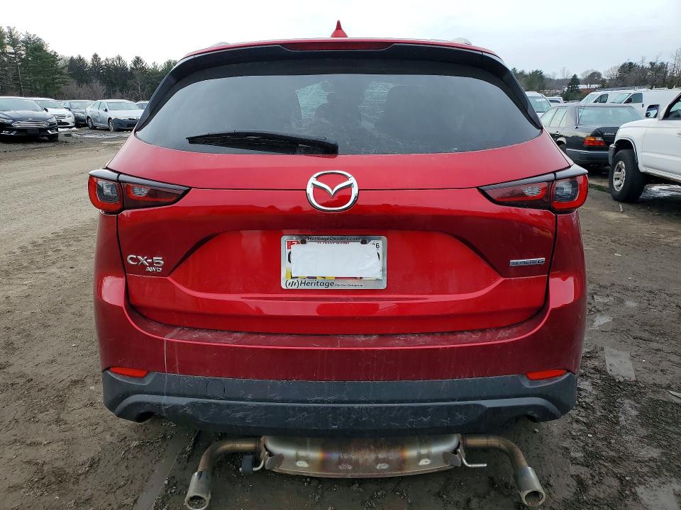 2023 Mazda Cx-5 VIN JM3KFBDM4P0232473 COPART salvage auction — ROLLOVER, Md - Cert Of Salvage > 75% Damage, sold $4,200 on 2026-07-06 (photo 6)