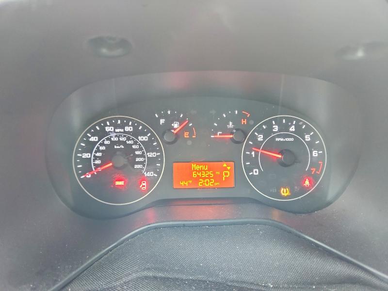 2022 Ram Promaster city VIN ZFBHRFAB5N6W31121 COPART salvage auction — REAR END, Tx - Salvage Vehicle Title, sold $5,100 on 2026-07-08 (photo 9)
