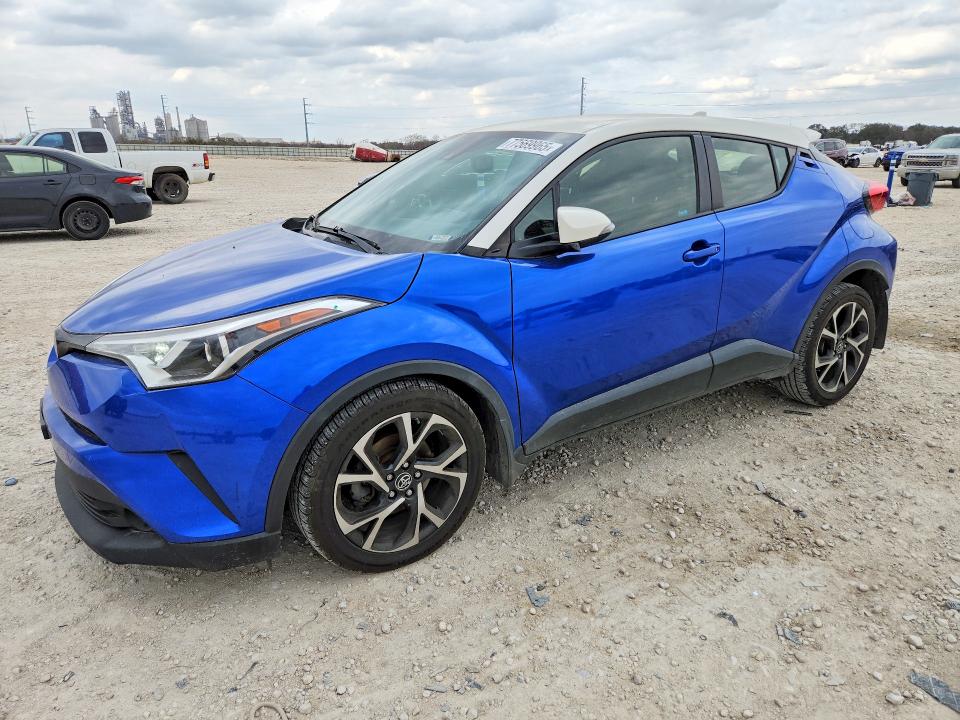 2018 Toyota C-hr VIN JTNKHMBX3J1000780 COPART salvage auction — MINOR DENT/SCRATCHES, Tx - Bonded Title - Clean, sold $7,300 on 2026-08-20 (photo 1)