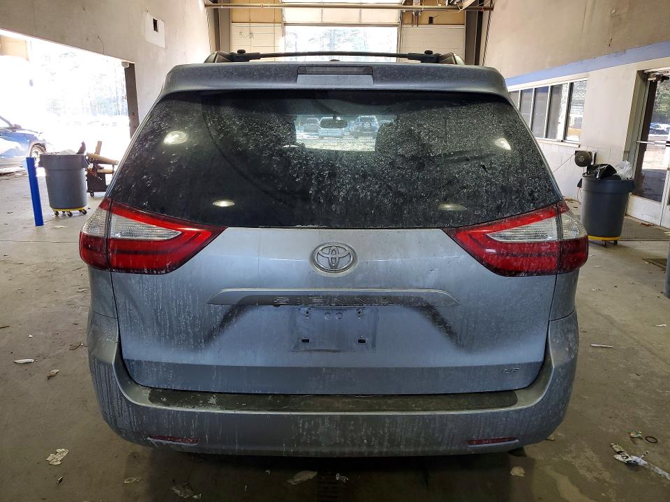 2015 Toyota Sienna VIN 5TDKK3DC5FS680721 COPART salvage auction — UNDERCARRIAGE, Va - Cert Of Title - Salvage, sold $1,600 on 2026-07-02 (photo 6)