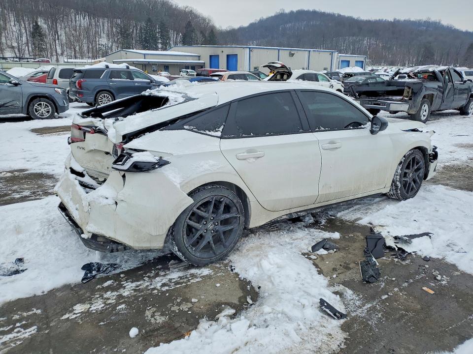 2024 Honda Civic VIN 19XFL2H82RE037417 COPART salvage auction — FRONT END, Pa - Certificate Of Salvage, sold $4,850 on 2026-07-02 (photo 3)