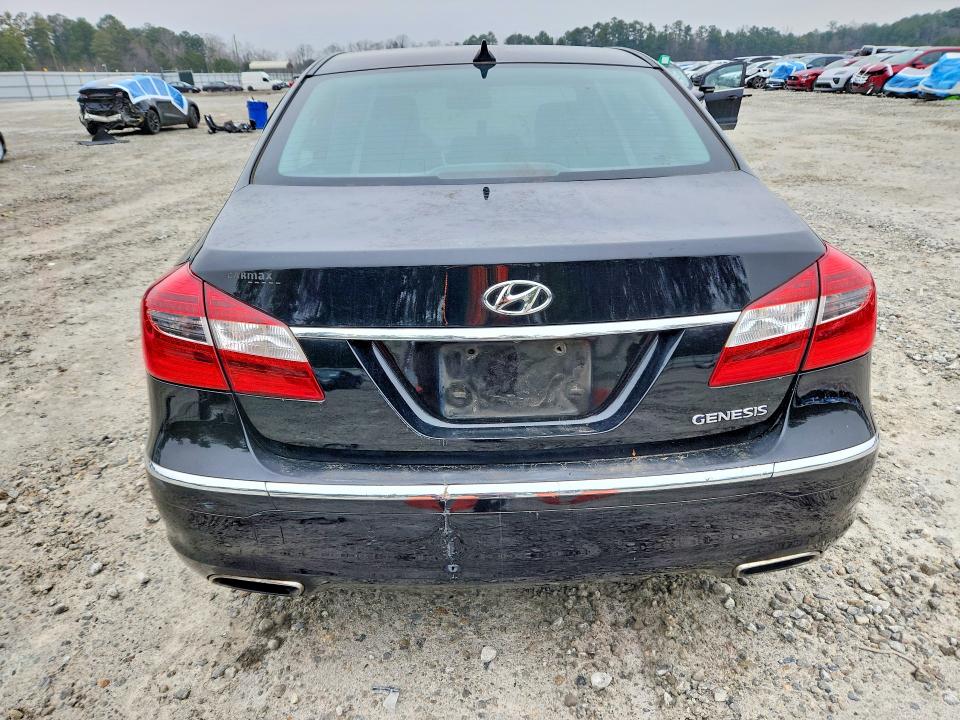 2013 Hyundai Genesis VIN KMHGC4DDXDU232321 COPART salvage auction — SIDE, Ga - Cert Of Title-Salvage, sold $725 on 2026-07-04 (photo 6)