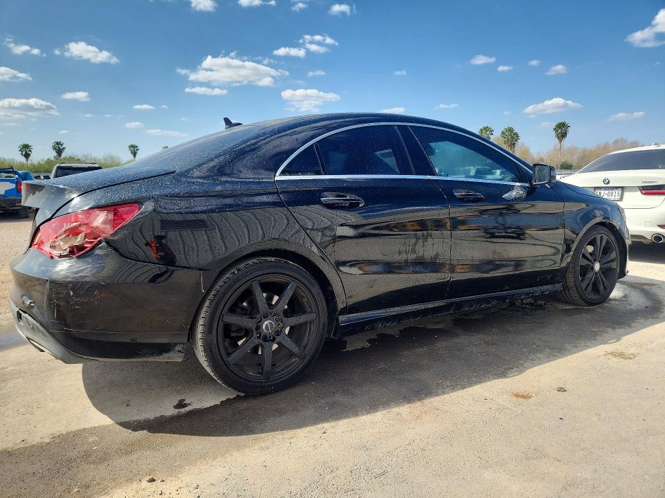 2018 Mercedes-benz Cla-klasse VIN WDDSJ4EB8JN506127 COPART salvage auction — REAR END, TX - CERTIFICATE OF TITLE, sold $3,250 on 2026-07-27 (photo 3)