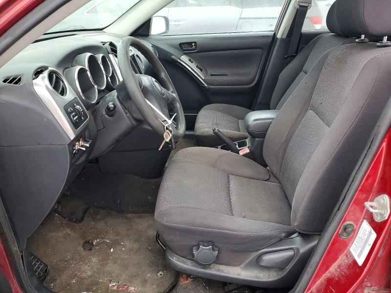 2004 Pontiac Vibe VIN 5Y2SL628X4Z418640 COPART salvage auction — REAR END, In - Bill Of Sale - Parts Only, sold $225 on 2026-07-21 (photo 7)