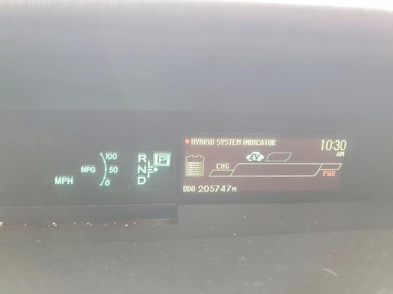2012 Toyota Prius VIN JTDKN3DU2C5442438 COPART salvage auction — FRONT END, Salvage Title, sold $700 on 2026-07-14 (photo 9)