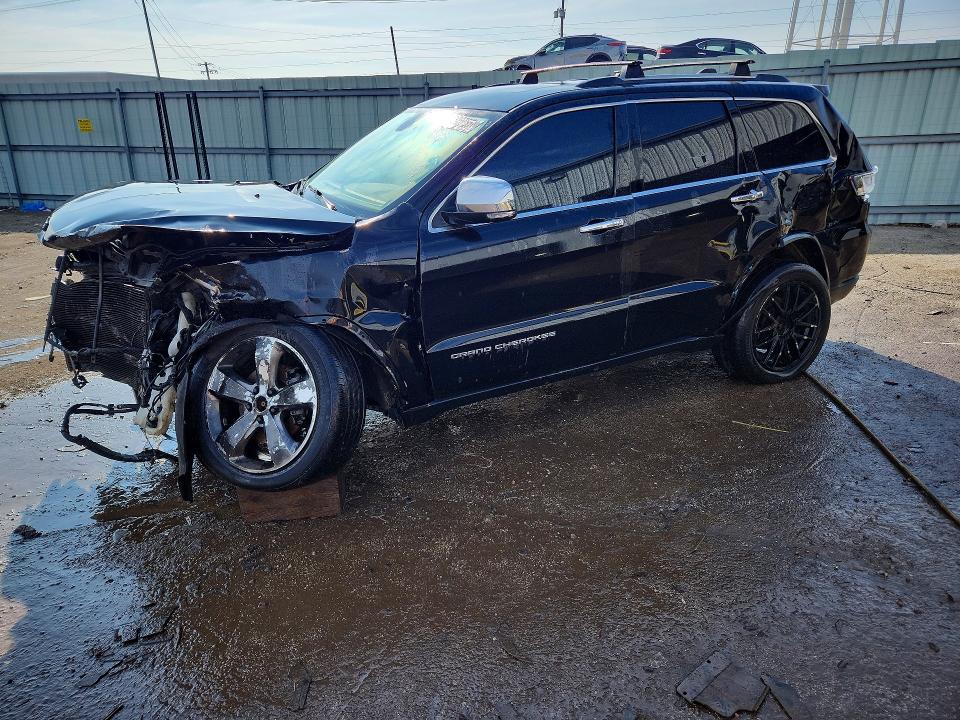 2015 Jeep Grand cherokee VIN 1C4RJFBG9FC678853 COPART salvage auction — FRONT END, Il - Salvage Certificate, sold $225 on 2026-07-03 (photo 1)