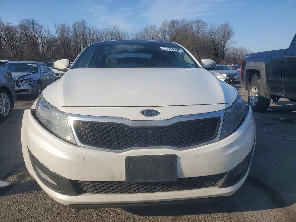 2011 Kia Optima VIN KNAGN4A77B5172113 COPART salvage auction — REAR END, Nj - Cert Of Title-Salvage, sold $875 on 2026-07-09 (photo 5)