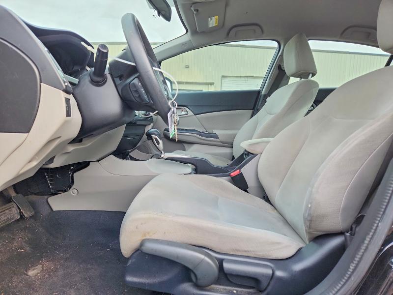 2013 Honda Civic VIN 2HGFB2F58DH501367 COPART salvage auction — FRONT END, Or - Lien Papers Salvage, sold $150 on 2026-06-29 (photo 7)