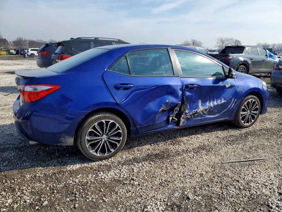 2016 Toyota Corolla VIN 5YFBURHE4GP488550 COPART salvage auction — SIDE, Md - Cert Of Salvage > 75% Damage, sold $500 on 2026-07-09 (photo 3)