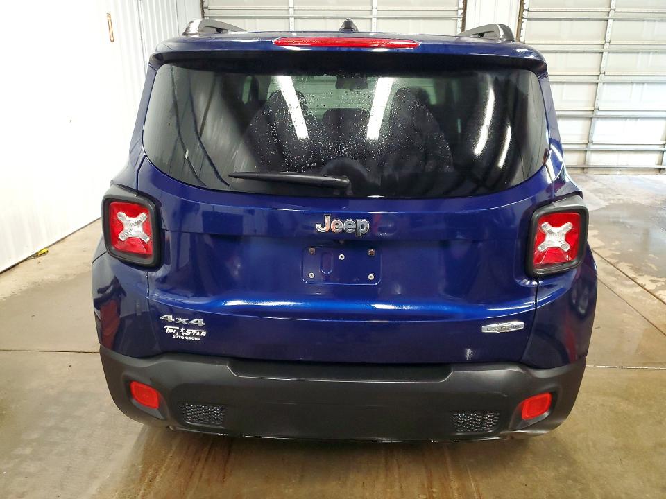 2017 Jeep Renegade VIN ZACCJBBB3HPG63394 COPART salvage auction — ROOF, PA - CERTIFICATE OF SALVAGE, sold $425 on 2026-07-29 (photo 6)