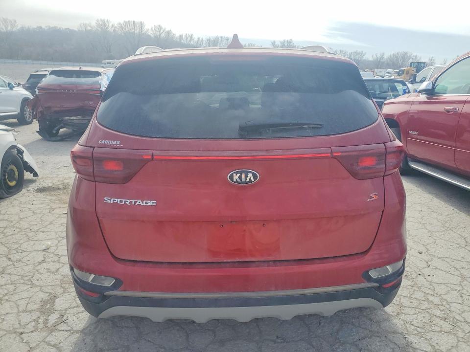2020 Kia Sportage VIN KNDP6CAC1L7800180 COPART salvage auction — VANDALISM, Mo - Salvage Certificate Of Title, sold $300 on 2026-07-02 (photo 6)