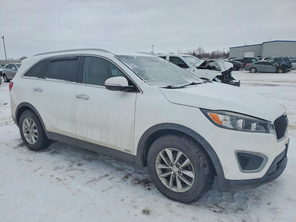 2018 Kia Sorento VIN 5XYPGDA36JG393945 COPART salvage auction — FRONT END, Ny - Mv907A-Parts Only, sold $2,500 on 2026-07-06 (photo 4)