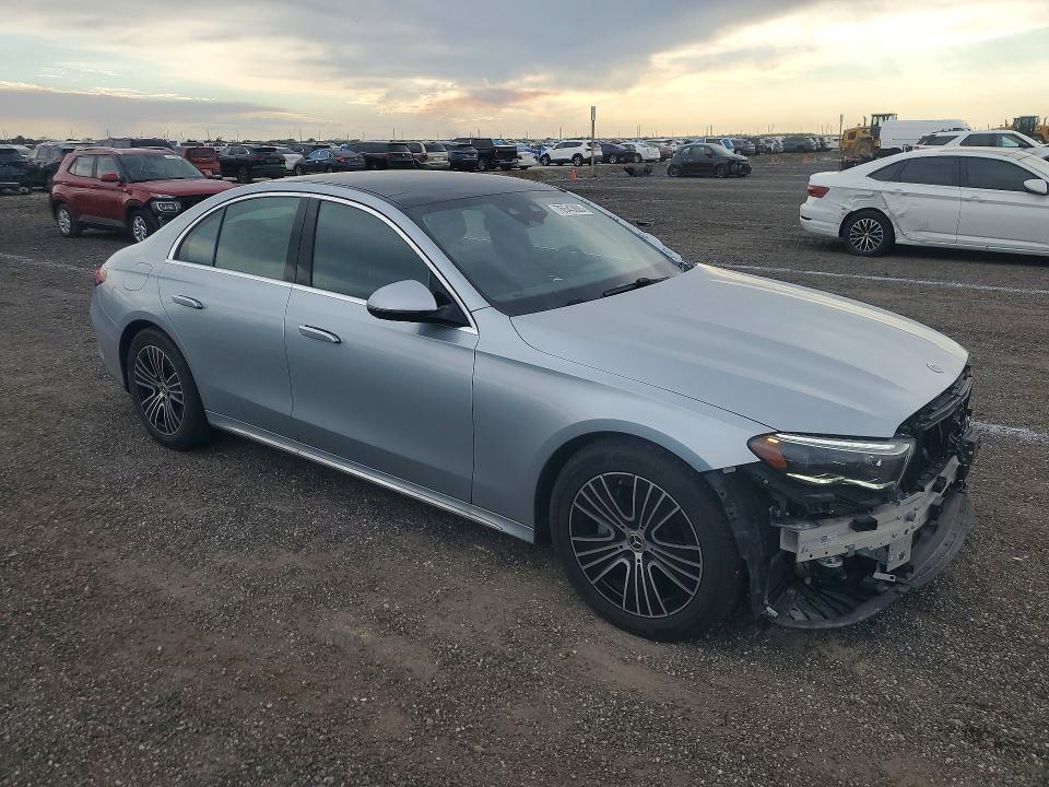 2025 Mercedes-benz E-class VIN W1KLF4HB3SA093849 COPART salvage auction — FRONT END, On - Permit No Brand - Unfit, sold $27,250 on 2026-07-06 (photo 4)