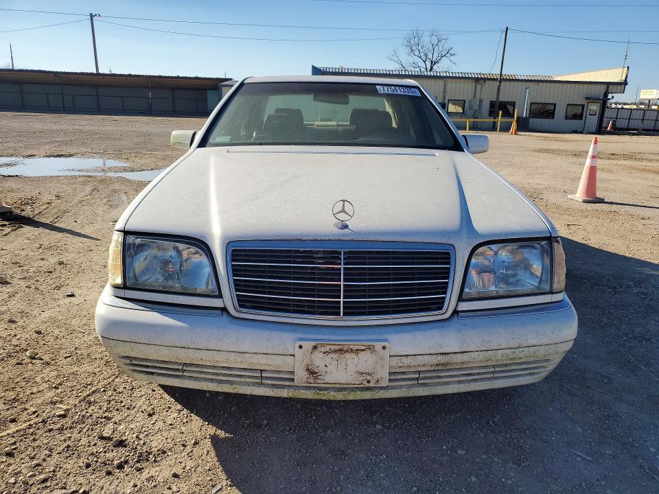 1999 Mercedes-benz S class VIN WDBGA32G9XA419734 COPART salvage auction — REAR END, TX - CERTIFICATE OF TITLE, sold $1,100 on 2026-07-29 (photo 5)