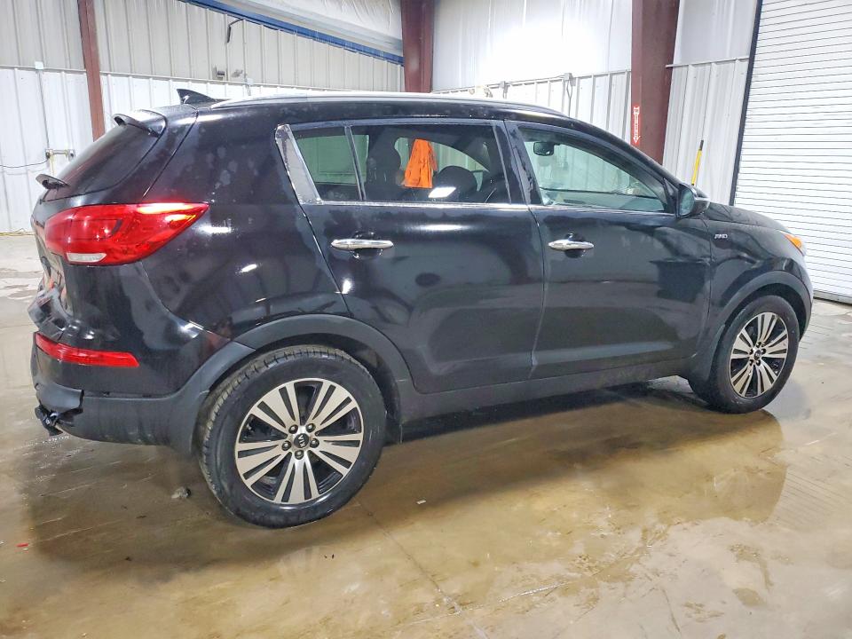 2014 Kia Sportage VIN KNDPCCAC1E7558311 COPART salvage auction — REAR END, Pa - Certificate Of Salvage, sold $2,700 on 2026-07-08 (photo 3)