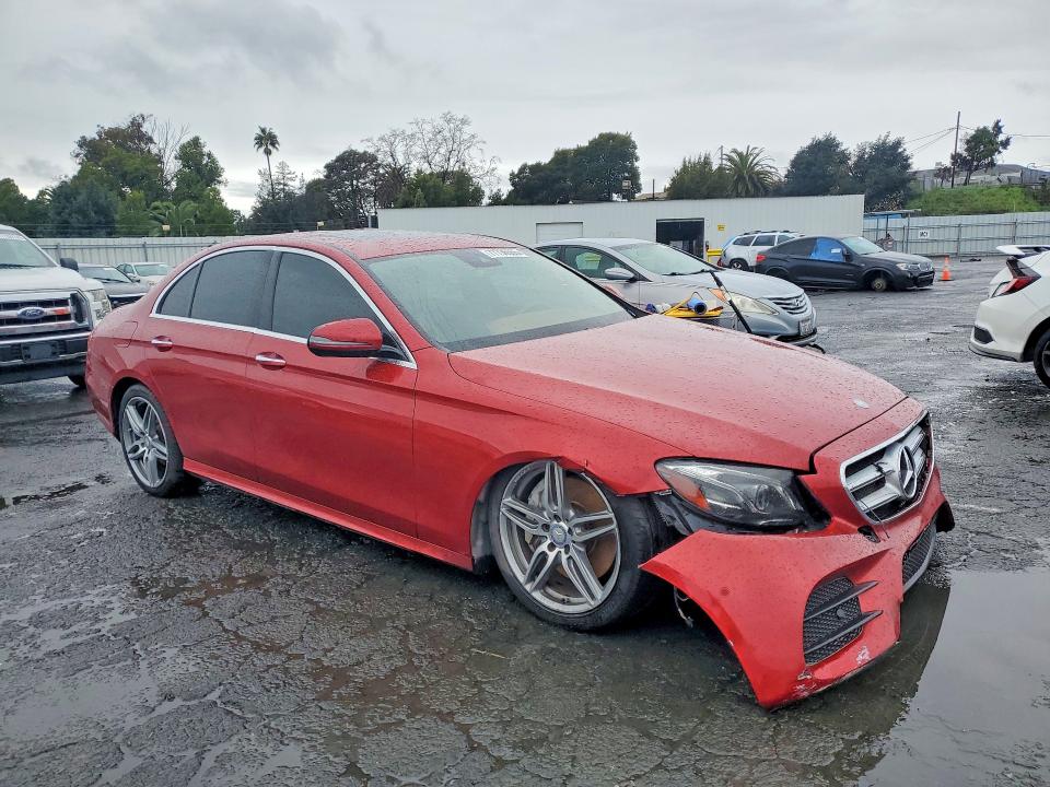 2017 Mercedes-benz E-class VIN WDDZF4JB5HA122684 COPART salvage auction — FRONT END, Ca - Dis/Dlr/Exp Only Clean Title, sold $4,650 on 2026-07-20 (photo 4)