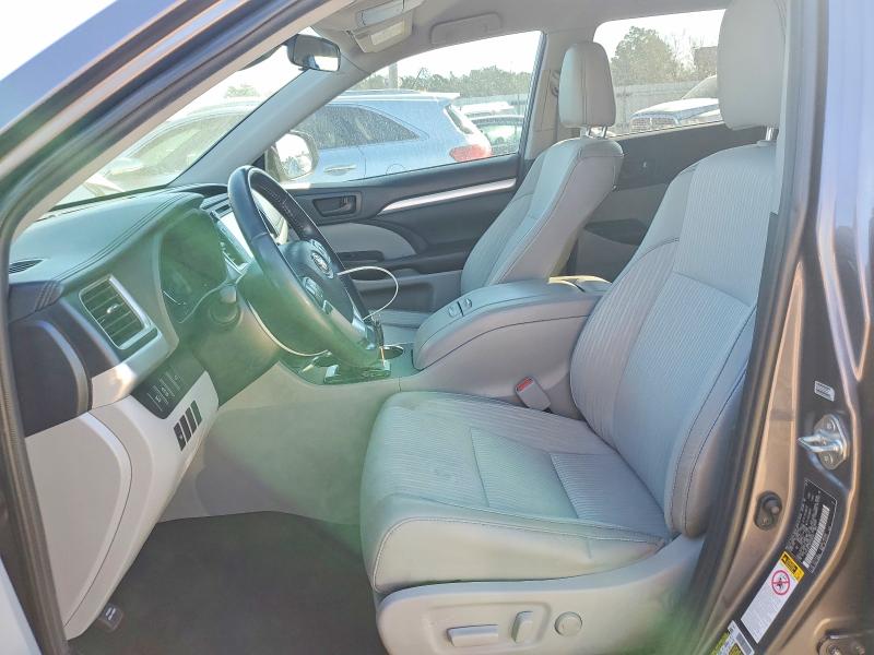 2019 Toyota Highlander VIN 5TDZZRFH1KS308518 COPART salvage auction — REAR END, AL - CERT OF TITLE-SALVAGE TITLE, sold $5,500 on 2026-07-23 (photo 7)