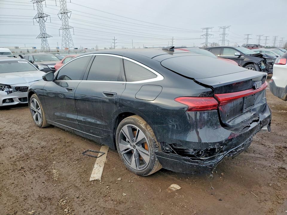 2025 Audi A6 VIN WAU2DAGH2SA016483 COPART salvage auction — REAR END, Il - Salvage Certificate, sold $27,500 on 2026-07-07 (photo 2)
