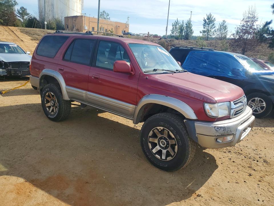 2001 Toyota 4runner VIN JT3HN87R910357173 COPART salvage auction — REAR END, Sc - Cert Of Title-Salvage, sold $2,650 on 2026-07-24 (photo 4)