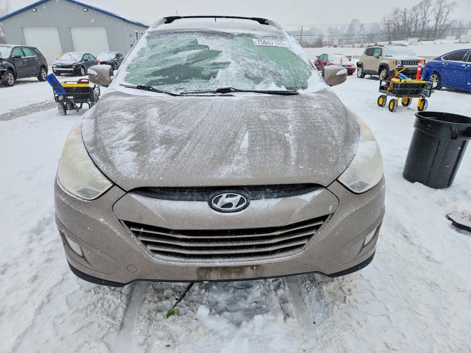 2013 Hyundai Tucson VIN KM8JU3AC5DU721931 COPART salvage auction — REAR END, Oh - Cert Of Title-Salvage, sold $2,250 on 2026-07-07 (photo 5)