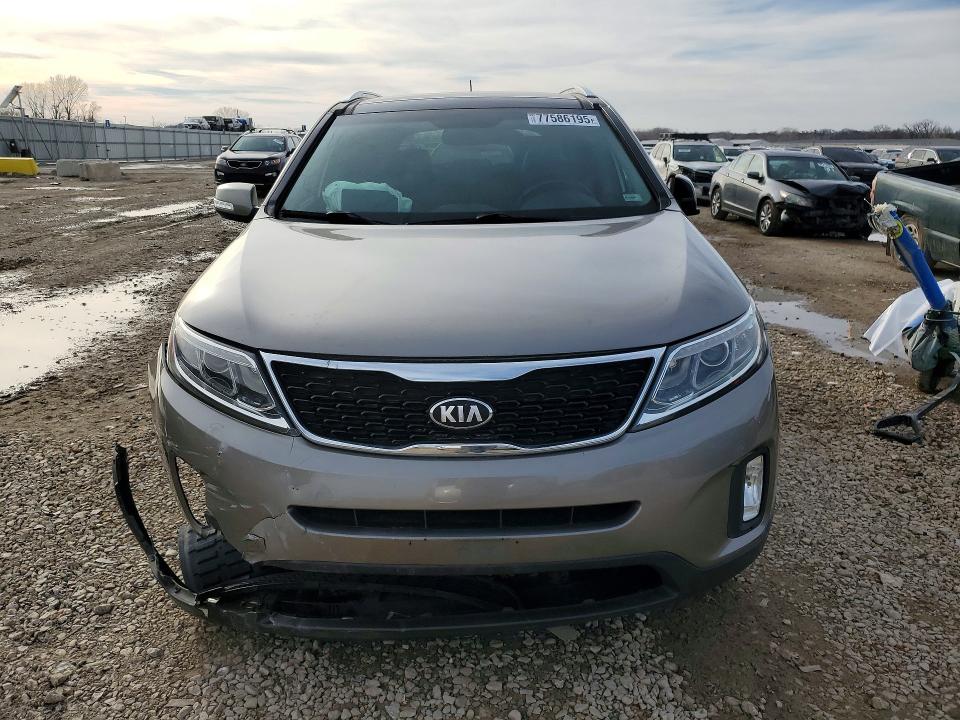 2014 Kia Sorento VIN 5XYKU4A7XEG457805 COPART salvage auction — FRONT END, ID - SALVAGE CERTIFICATE OF TITLE, sold $775 on 2026-07-28 (photo 5)