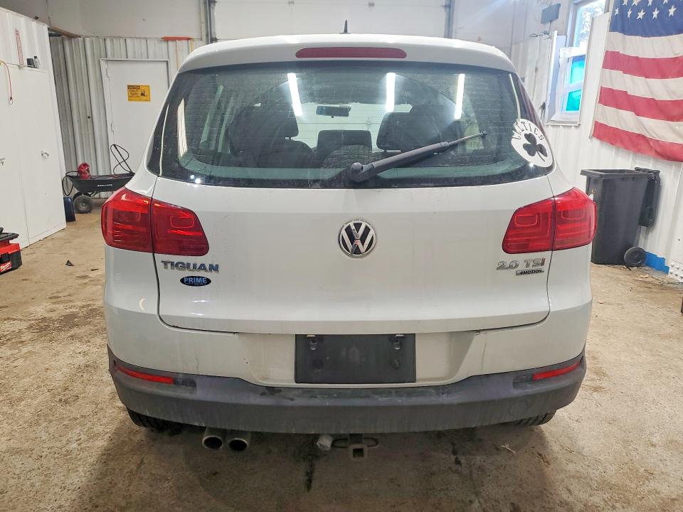 2014 Volkswagen Tiguan VIN WVGBV3AX7EW589930 COPART salvage auction — FRONT END, Me - Cert Of Title-Salvage Collisio, sold $975 on 2026-07-28 (photo 6)