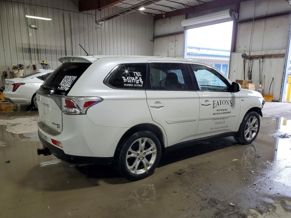 2014 Mitsubishi Outlander VIN JA4JZ4AX9EZ010570 COPART salvage auction — FRONT END, Ga - Cert Of Title-Salvage, sold $1,150 on 2026-07-20 (photo 3)