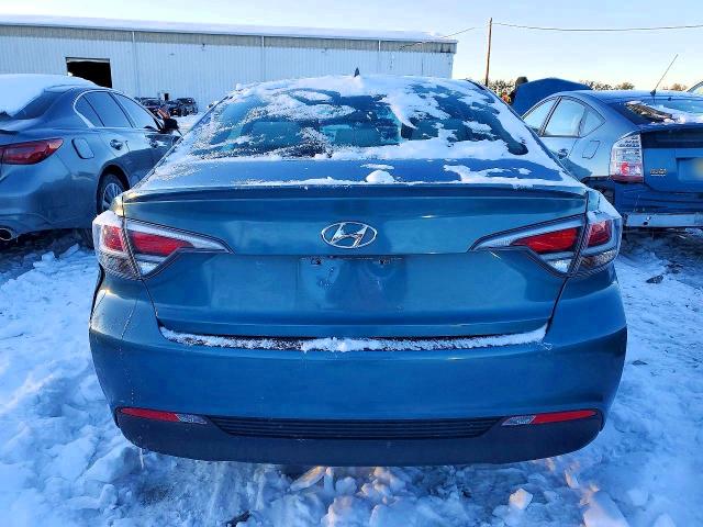 2016 Hyundai Sonata hybrid VIN KMHE24L16GA012911 COPART salvage auction — MECHANICAL, Oh - Certificate Of Title, sold $1,350 on 2026-07-08 (photo 6)