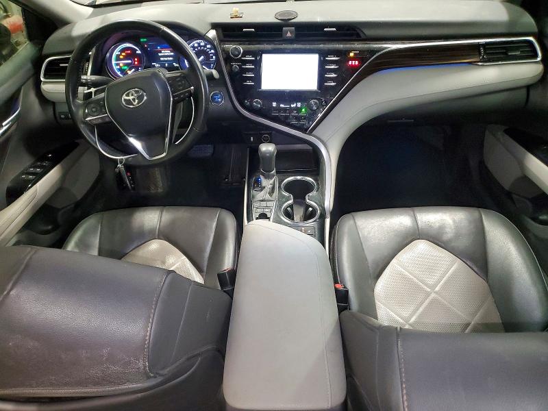 2018 Toyota Camry hybrid VIN 4T1B21HK6JU007622 COPART salvage auction — REAR END, Wy - Cert Of Title-Salvage, sold $7,300 on 2026-07-29 (photo 8)