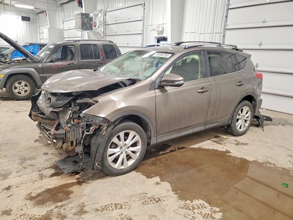 2014 Toyota Rav 4 VIN JTMDFREV6ED087654 COPART salvage auction — FRONT END, Salvage Title, sold $1,400 on 2026-07-14 (photo 1)