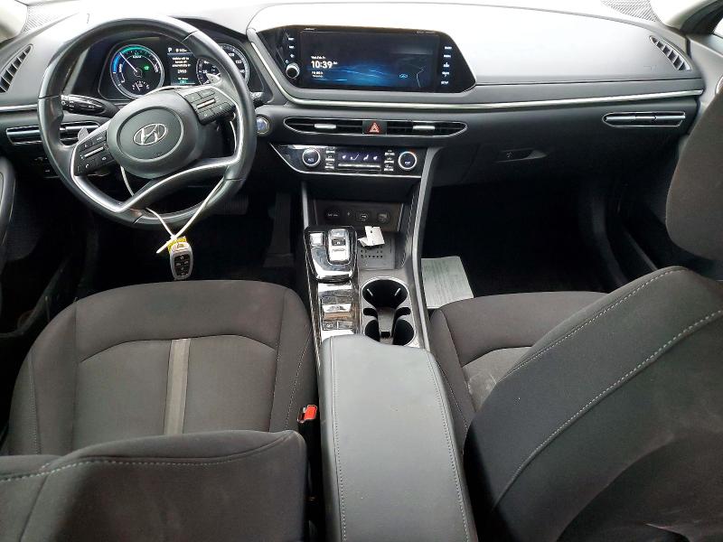 2023 Hyundai Sonata VIN KMHL34JJ4PA056560 COPART salvage auction — REAR END, SC - CERT OF TITLE-SALVAGE, sold $7,500 on 2026-07-06 (photo 8)
