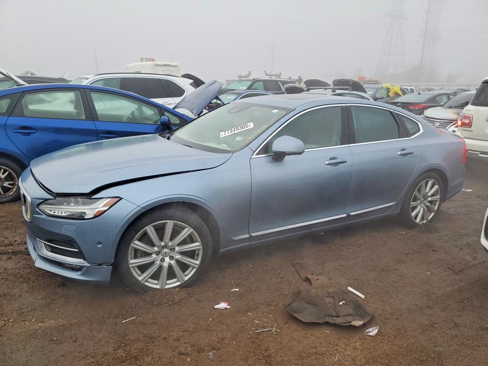 2017 Volvo S90 VIN YV1A22ML9H1010847 COPART salvage auction — MECHANICAL, Il - Certificate Of Title (P), sold $4,950 on 2026-07-09 (photo 1)