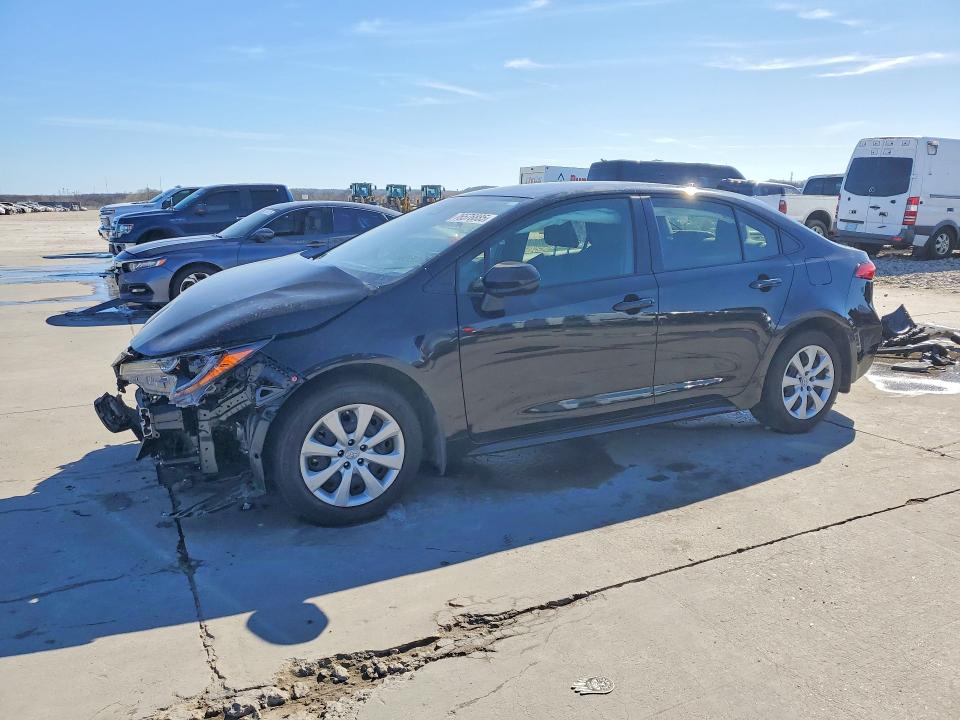 2022 Toyota Corolla VIN JTDEPMAE3NJ201041 COPART salvage auction — FRONT END, Tx - Certificate Of Title, sold $3,950 on 2026-07-02 (photo 1)