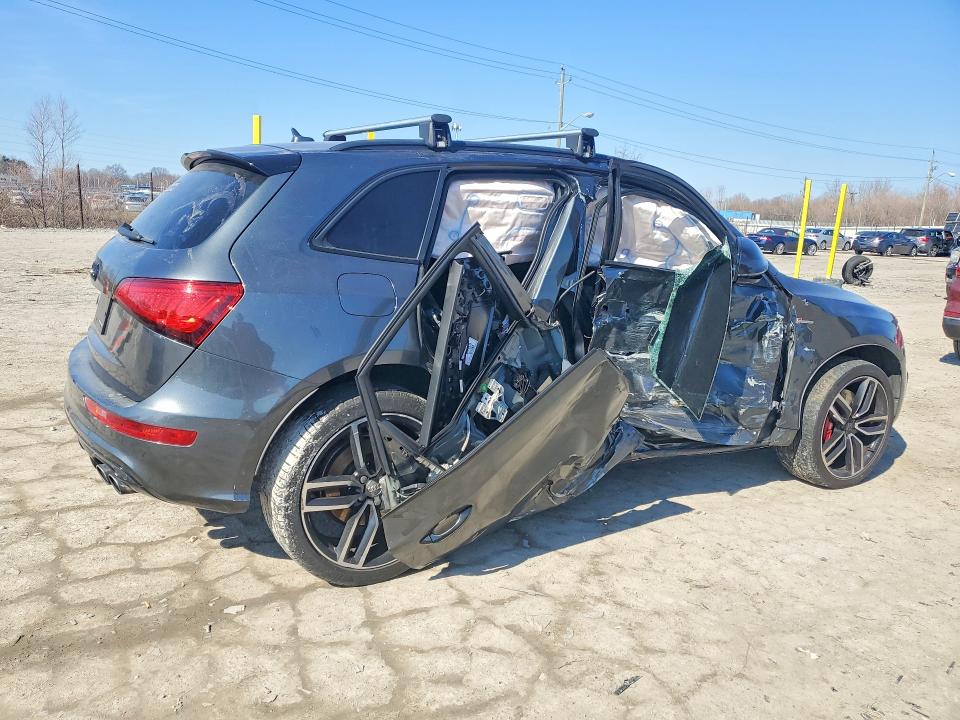 2017 Audi Q5 VIN WA1CCAFP5HA039830 COPART salvage auction — SIDE, IN - CERT OF TITLE-SALVAGE TITLE, sold $1,600 on 2026-07-31 (photo 3)