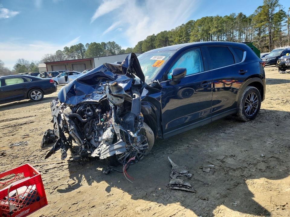 2020 Mazda Cx-5 VIN JM3KFBCM7L0869160 COPART salvage auction — FRONT END, Salvage Title, sold $250 on 2026-07-28 (photo 1)