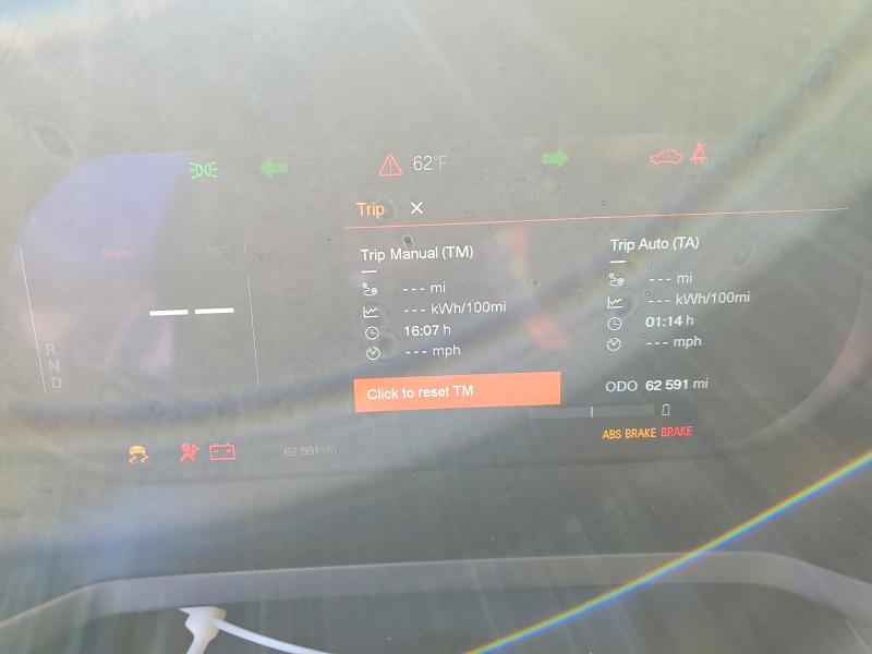 2023 Polestar 2 VIN YSMED3KA6PL138303 COPART salvage auction — FRONT END, TX - SALVAGE VEHICLE TITLE, sold $4,200 on 2026-08-13 (photo 9)