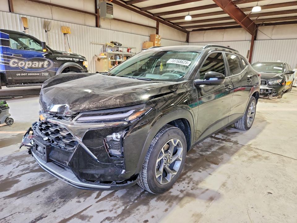 2024 Chevrolet Trax VIN KL77LHE27RC127576 COPART salvage auction — FRONT END, Md - Cert Of Salvage < 75% Damage, sold $375 on 2026-07-31 (photo 1)