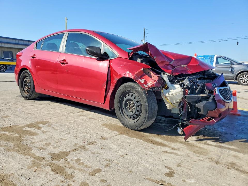 2016 Kia Forte VIN KNAFK4A60G5564336 COPART salvage auction — FRONT END, Tn - Salvage Certificate, sold $500 on 2026-07-27 (photo 4)
