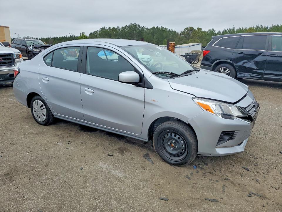 2024 Mitsubishi Mirage VIN ML32FUFJ4RHF13562 COPART salvage auction — FRONT END, Sc - Cert Of Title-Salvage, sold $3,000 on 2026-07-10 (photo 4)