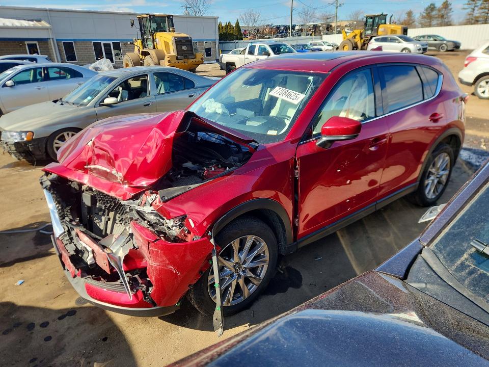 2021 Mazda Cx-5 VIN JM3KFBDM9M1409895 COPART salvage auction — FRONT END, Ct - Cert Of Title-Salvage, sold $4,100 on 2026-07-17 (photo 1)