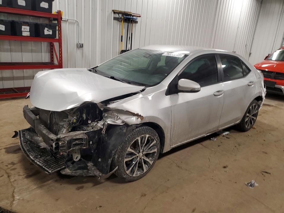 2019 Toyota Corolla VIN 5YFBURHE8KP857144 COPART salvage auction — FRONT END, Id - Salvage Certificate Of Title, sold $325 on 2026-06-30 (photo 1)