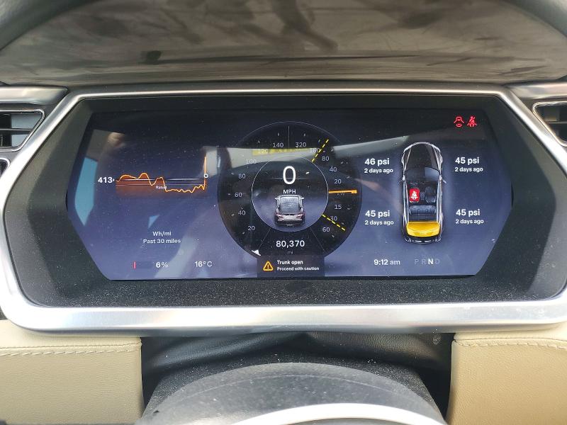 2013 Tesla Model s VIN 5YJSA1CN7DFP04271 COPART salvage auction — MECHANICAL, Other, sold $4,100 on 2026-07-15 (photo 9)