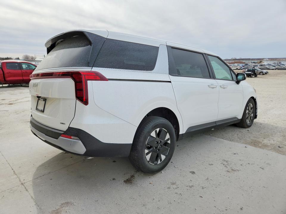2025 Kia Carnival VIN KNDNB5KA1S6082260 COPART salvage auction — FRONT END, Ne - Cert Of Title-Salvage, sold $225 on 2026-07-07 (photo 3)