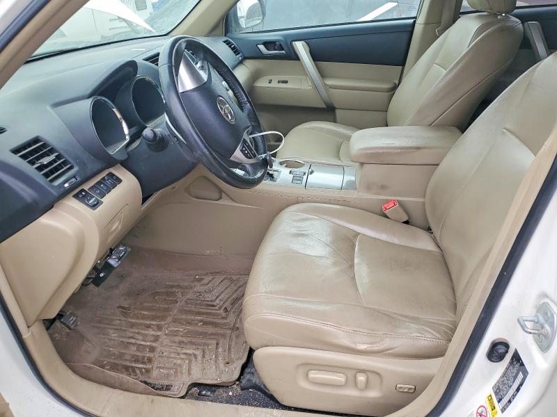 2012 Toyota Highlander VIN 5TDBK3EH9CS120710 COPART salvage auction — MINOR DENT/SCRATCHES, Fl - Certificate Of Title, sold $4,300 on 2026-07-28 (photo 7)