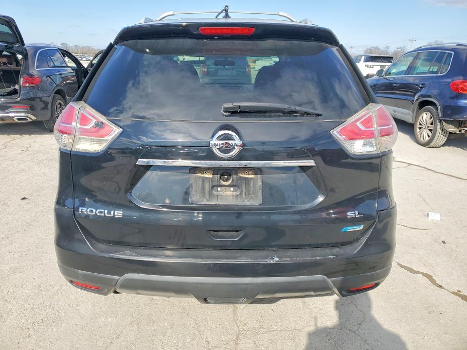 2014 Nissan Rogue VIN 5N1AT2MT6EC779028 COPART salvage auction — SIDE, Tn - Salvage Certificate, sold $600 on 2026-07-06 (photo 6)